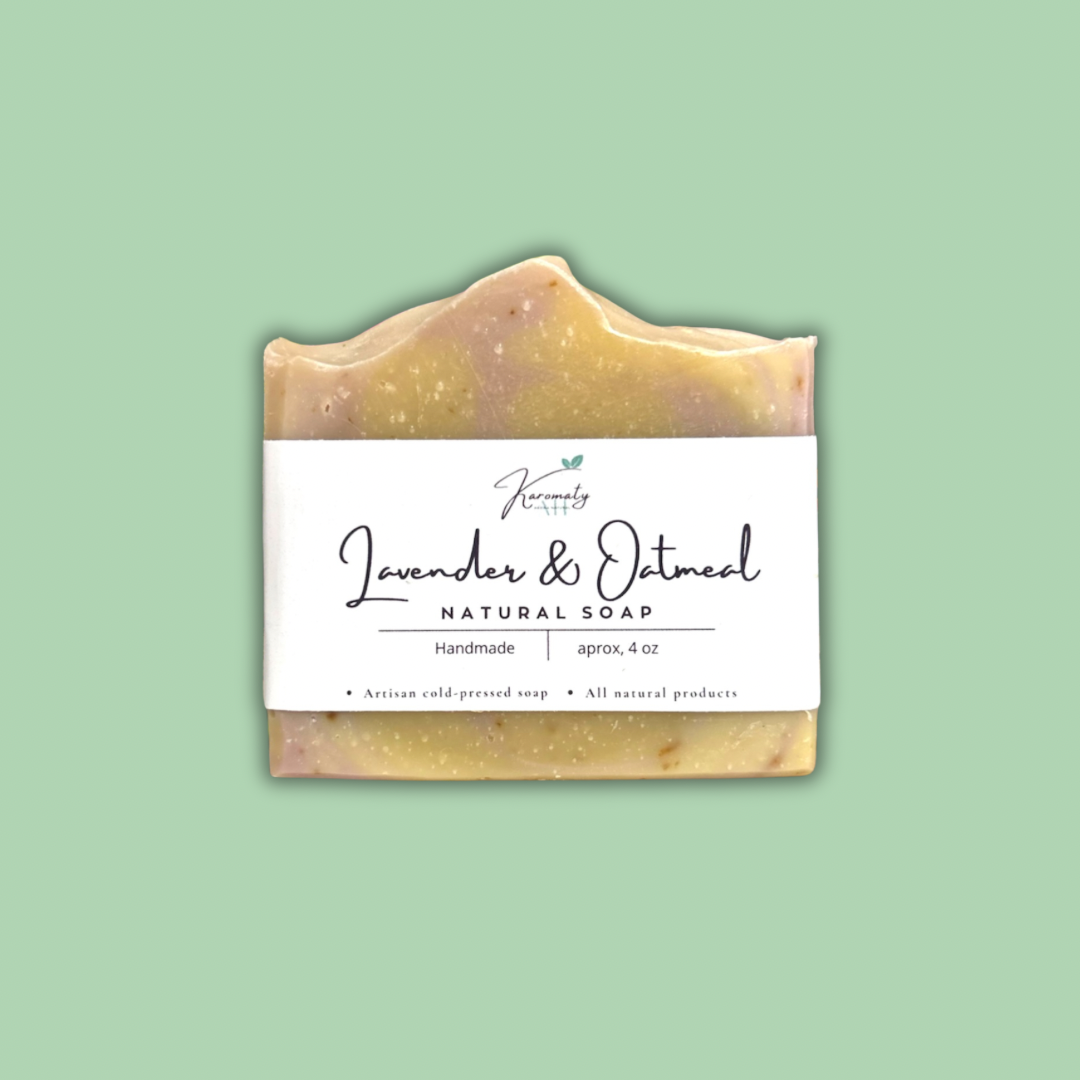 Jabón de avena y Lavanda