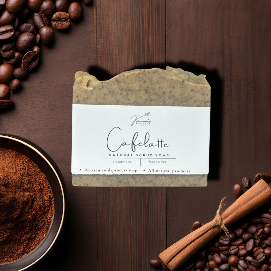 Jabón de cafe y chocolate