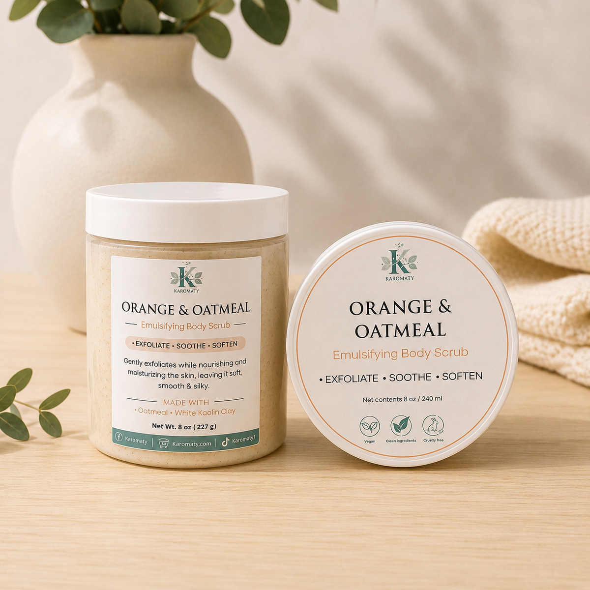 ORANGE & OAT BODY SCRUB
