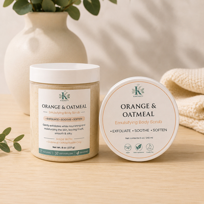 ORANGE & OAT BODY SCRUB