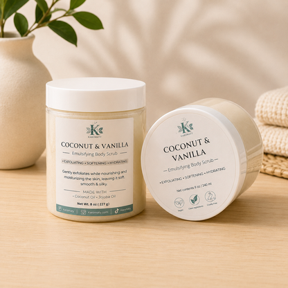 COCONUT & VANILLA BODY SCRUB