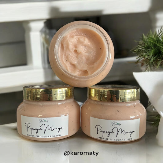 Exfoliante corporal de PAPAYA MANGO