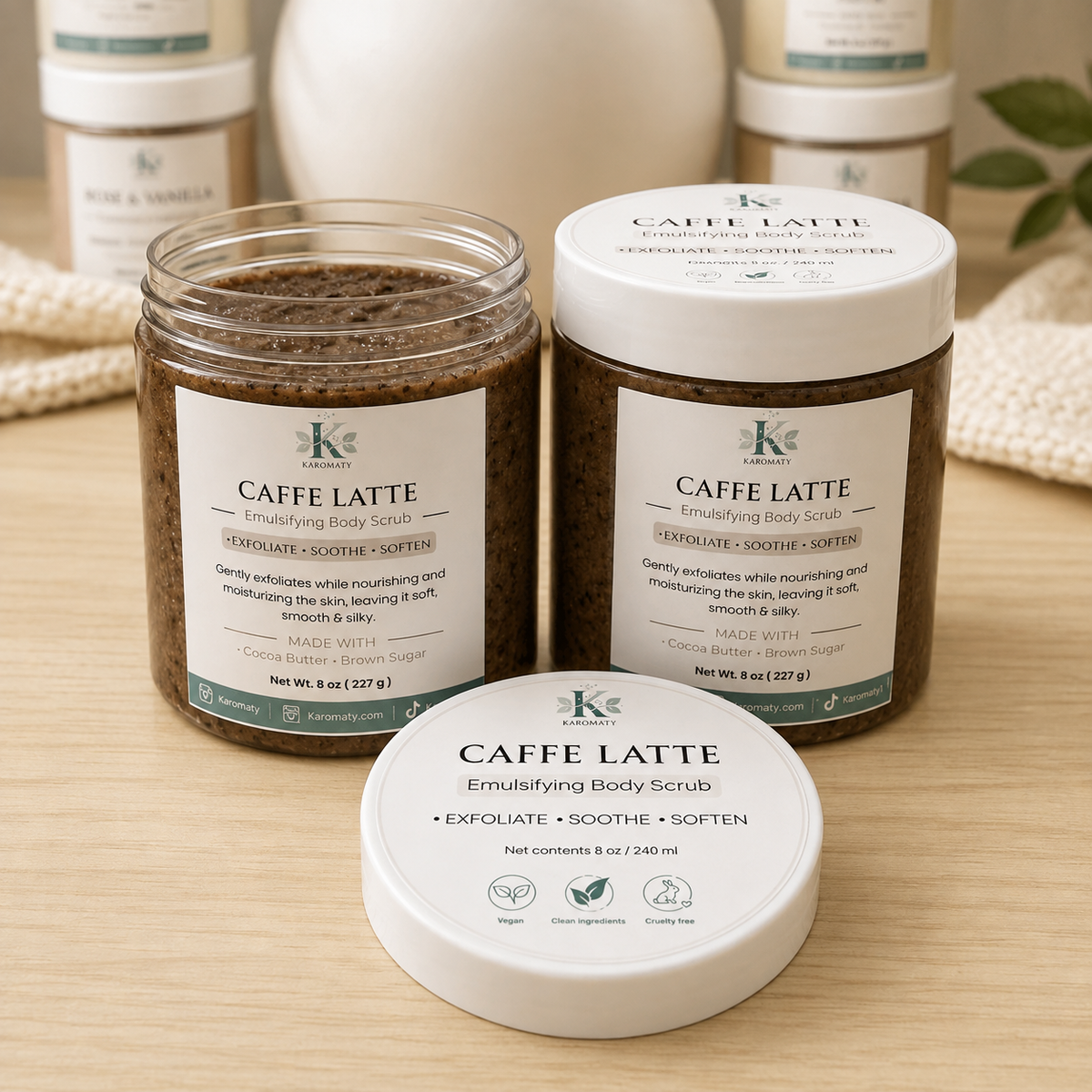 EXFOLIANTE CORPORAL DE CAFÉ